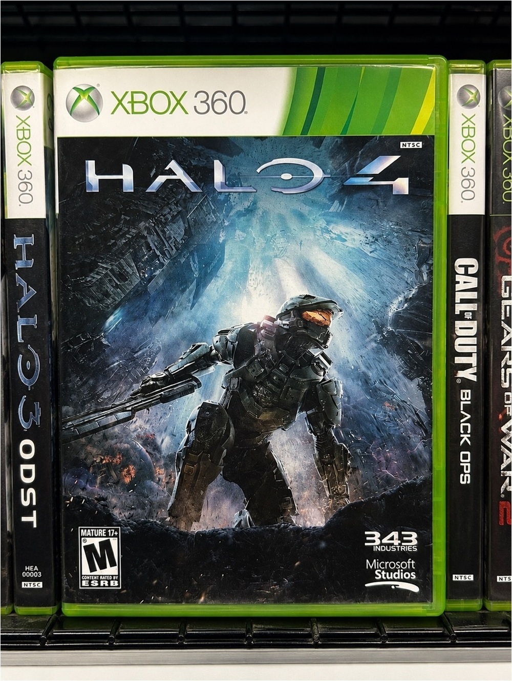 Halo 4 Xbox 360 Complete 2 Disc CIB Like New Discs Microsoft Studios